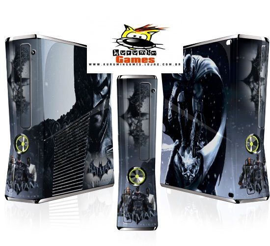 Skin XBOX 360 Slim 83 - Batman Arkhan Origins