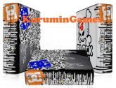 Skin XBOX 360 Super Slim 14 - Block