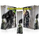 Skin XBOX 360 Slim 80 - Splinter Cell Black List Xbox 360